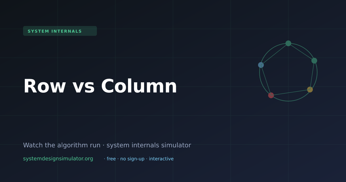 Row vs Column Explained (2026) — Interactive Simulator | Free